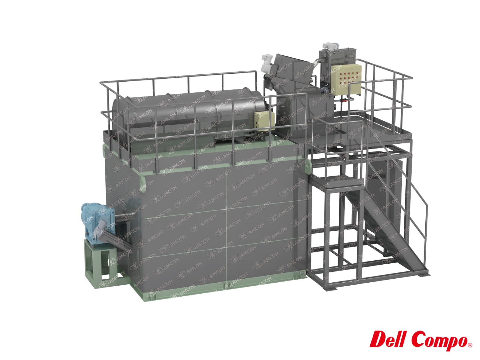 汚泥脱水発酵システム デルコンポ　DCシリーズ